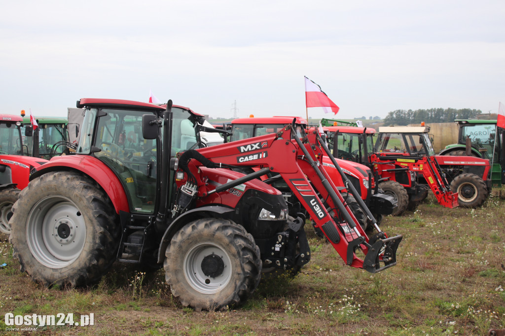 Protesty rolników na drogach powiatu