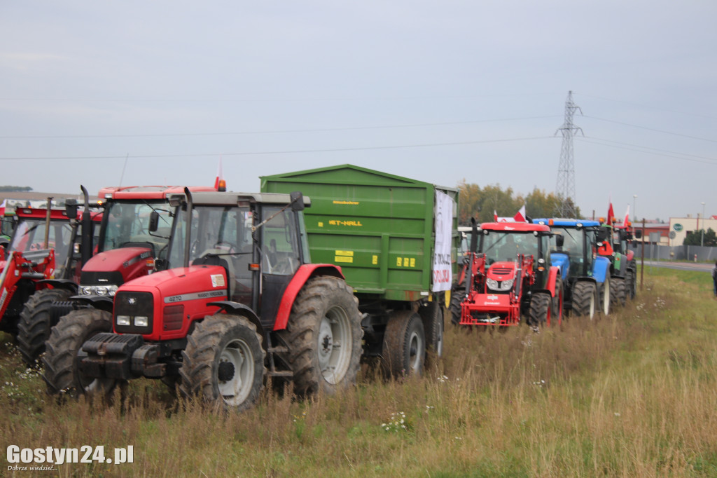 Protesty rolników na drogach powiatu