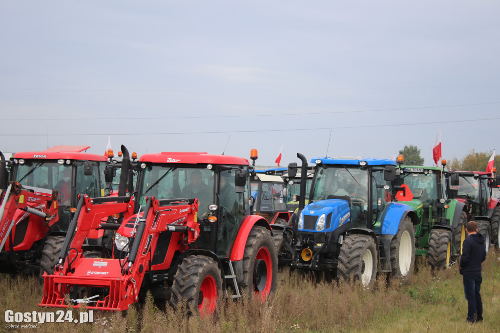 Protesty rolników na drogach powiatu