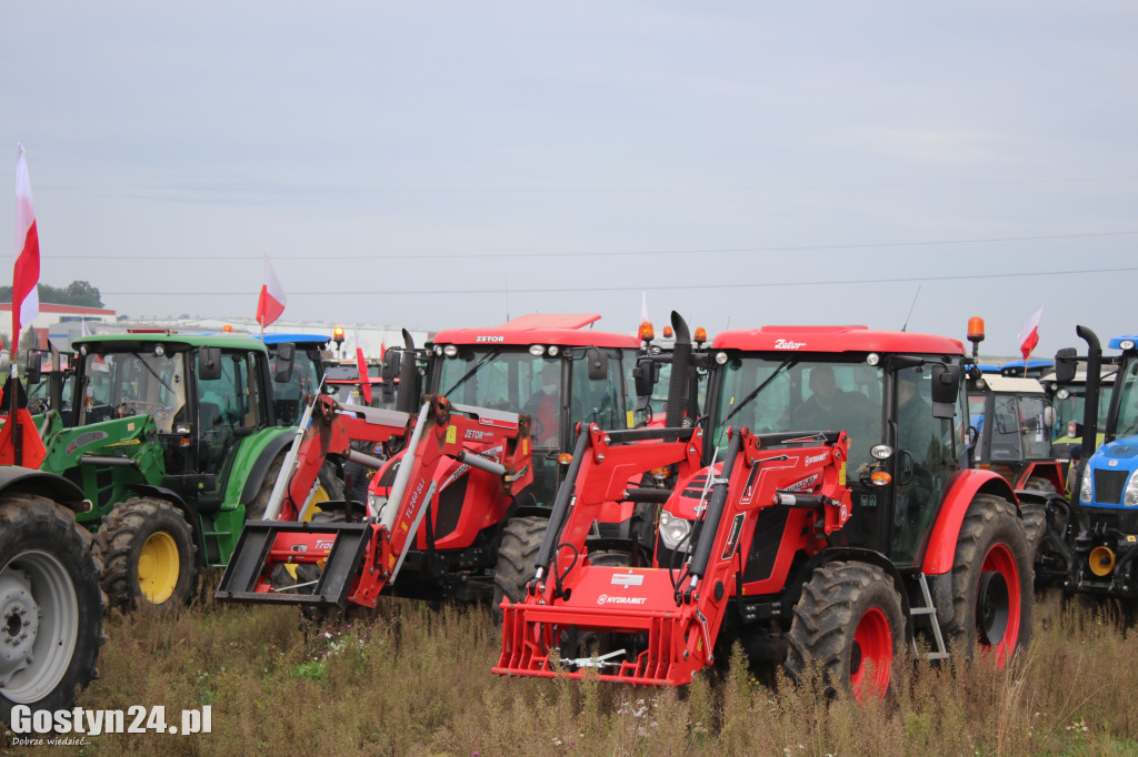Protesty rolników na drogach powiatu