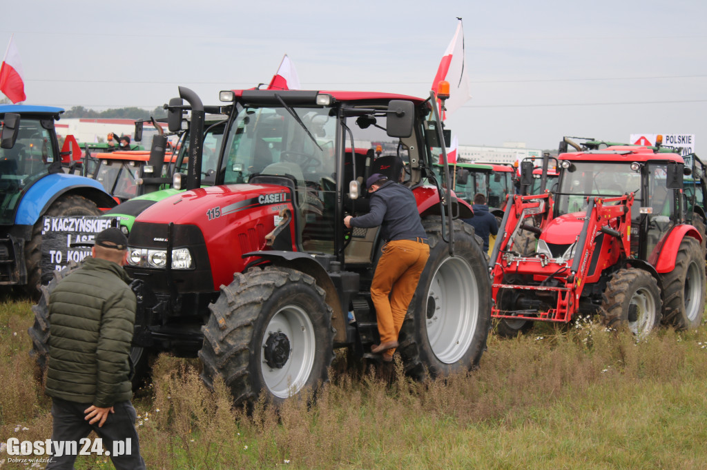 Protesty rolników na drogach powiatu