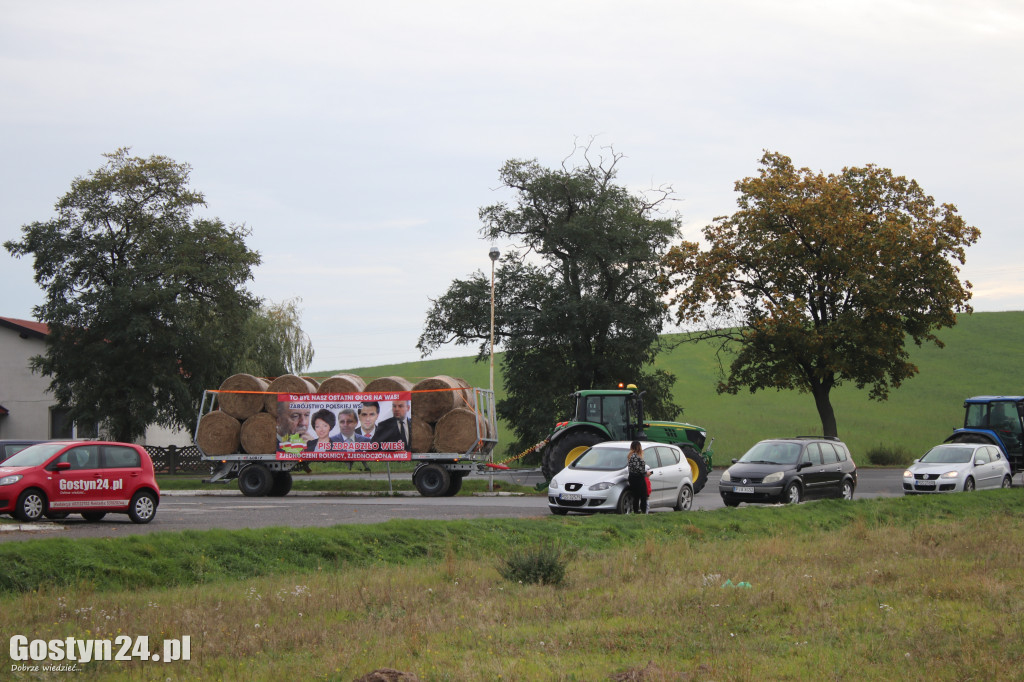 Protesty rolników na drogach powiatu