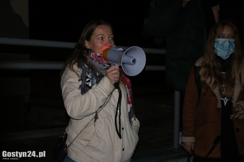 Protest kobiet na ulicach Gostynia