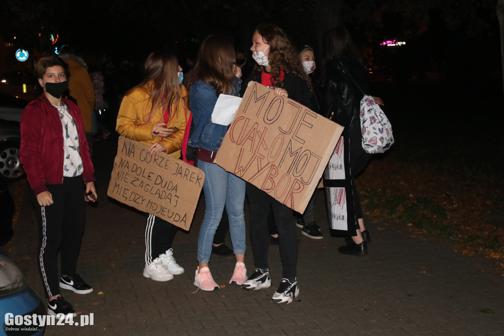 Kolejny protest kobiet na ulicach Gostynia