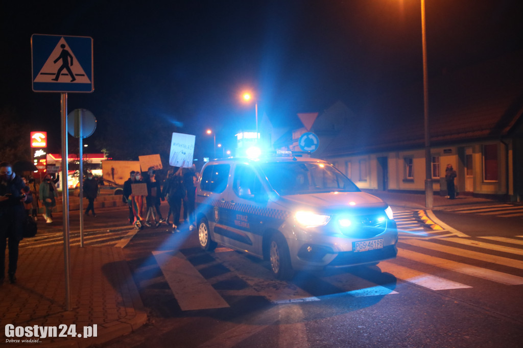 Kolejny protest kobiet na ulicach Gostynia