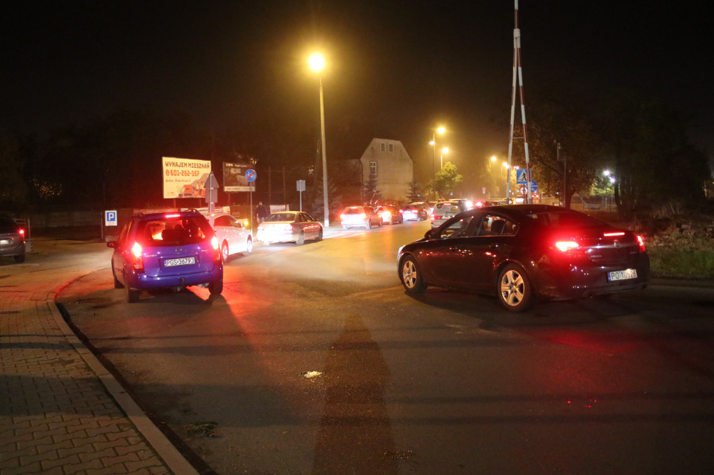 Protest samochodowy ulicami Gostynia