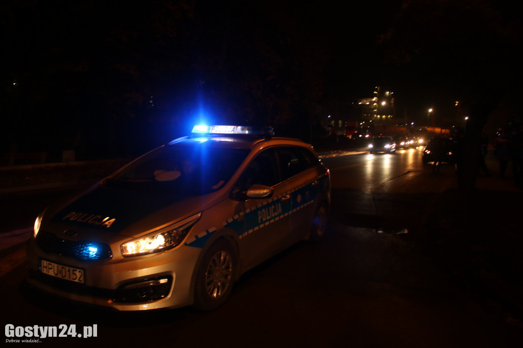 Protest samochodowy ulicami Gostynia