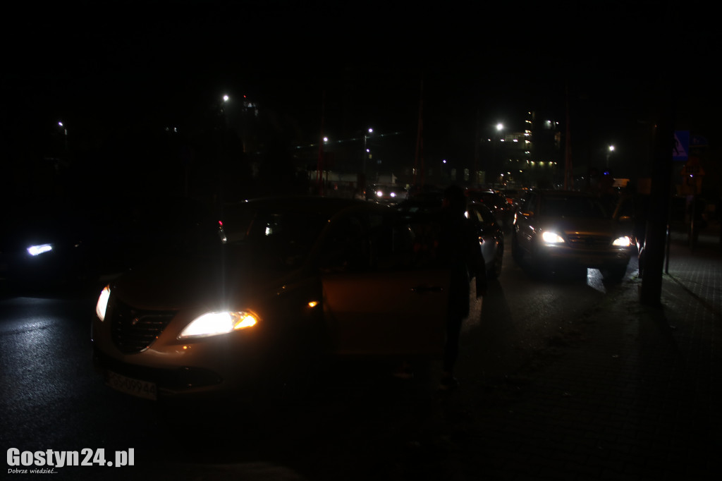 Protest samochodowy ulicami Gostynia