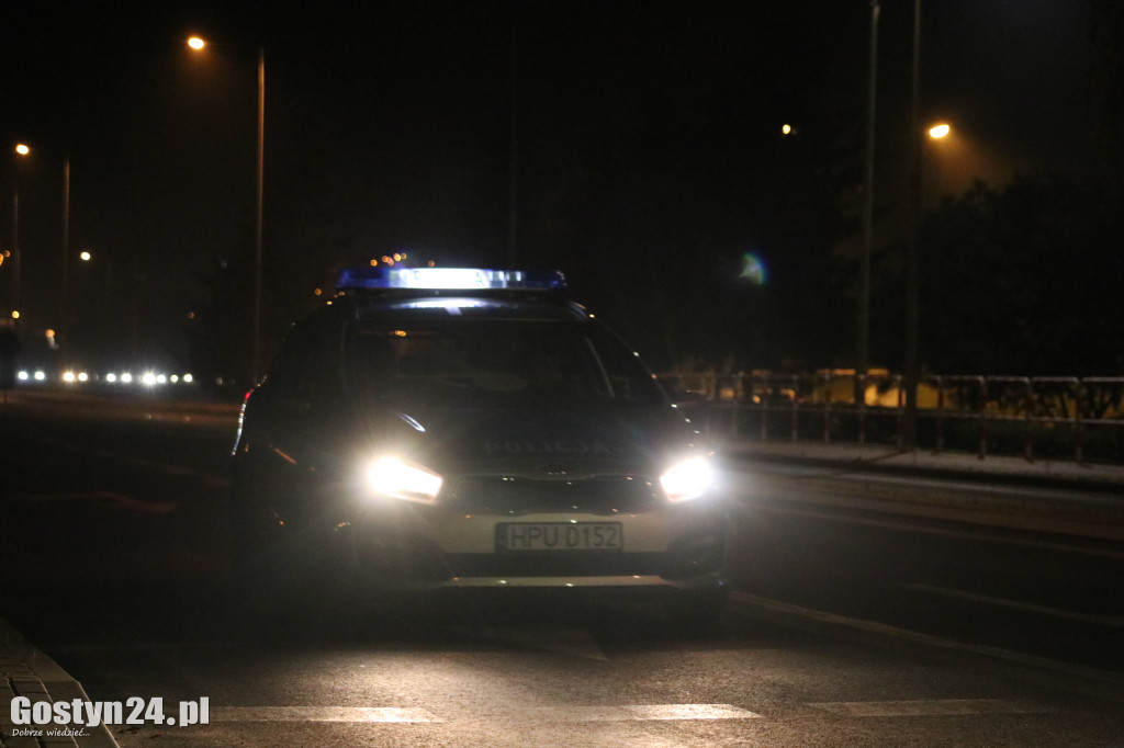 Protest samochodowy ulicami Gostynia