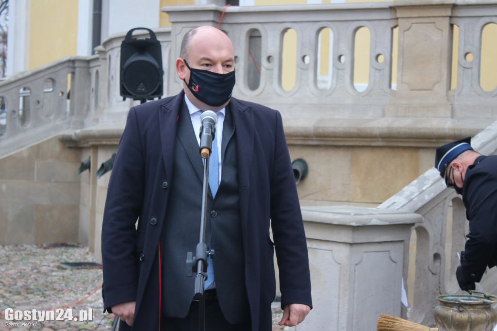 Oficjalne poświęcenie i przekazanie auta dla OSP Piaski
