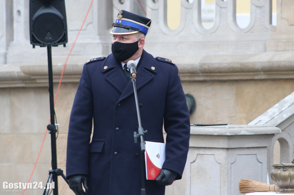Oficjalne poświęcenie i przekazanie auta dla OSP Piaski