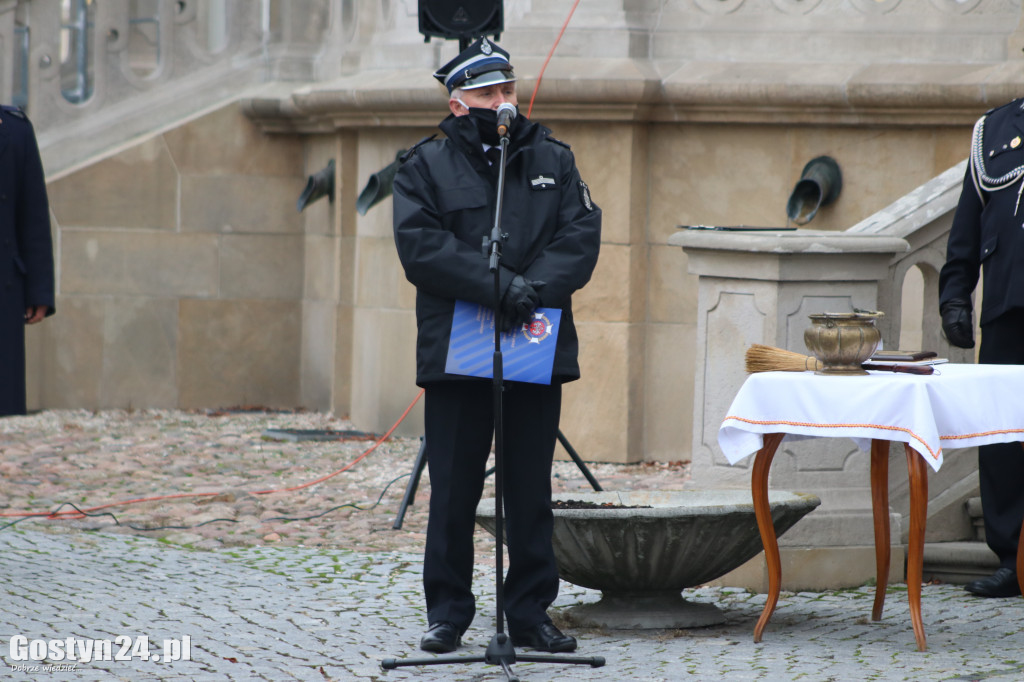 Oficjalne poświęcenie i przekazanie auta dla OSP Piaski