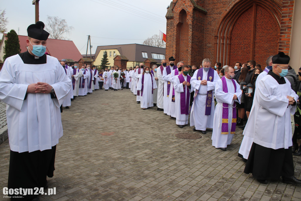 Pogrzeb ks. Kazimierza Małka w Pępowie