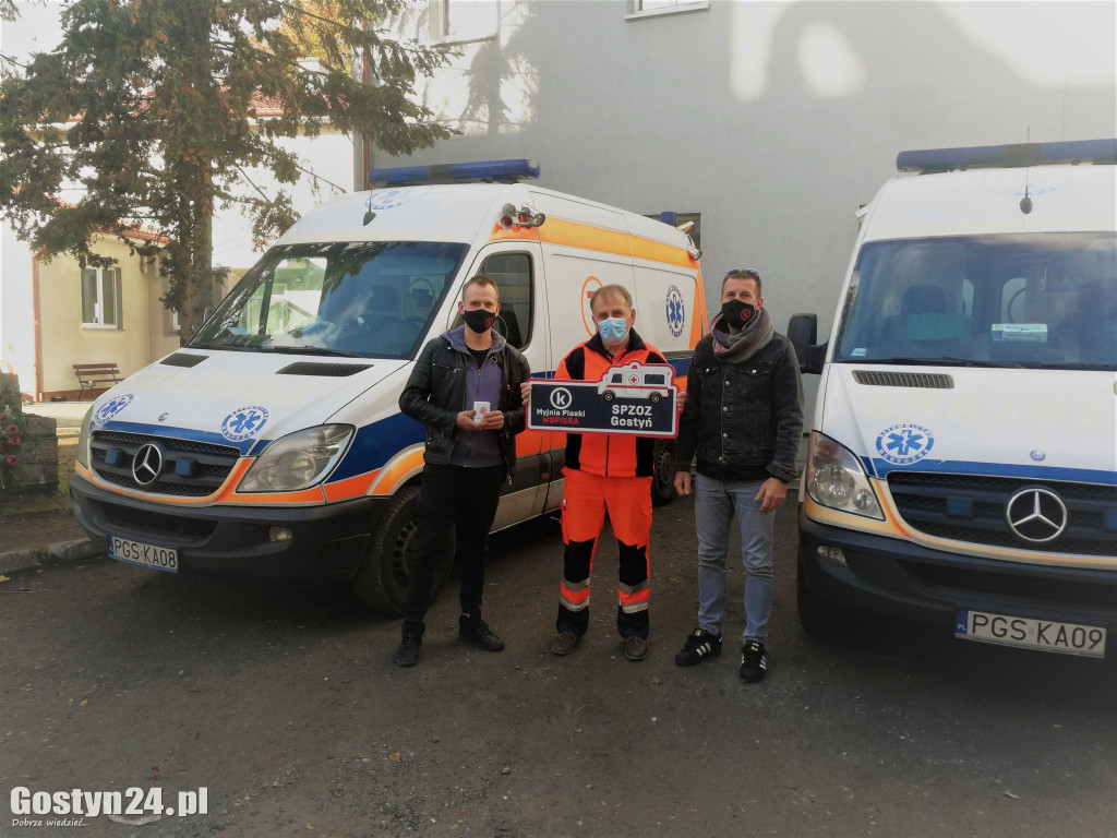 Firmy wspierają szpitale w Gostyniu i Marysinie