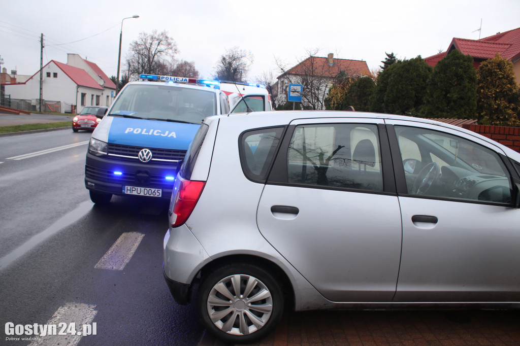 Działania ZRM i policji na ul. Wrocławskiej w Gostyniu