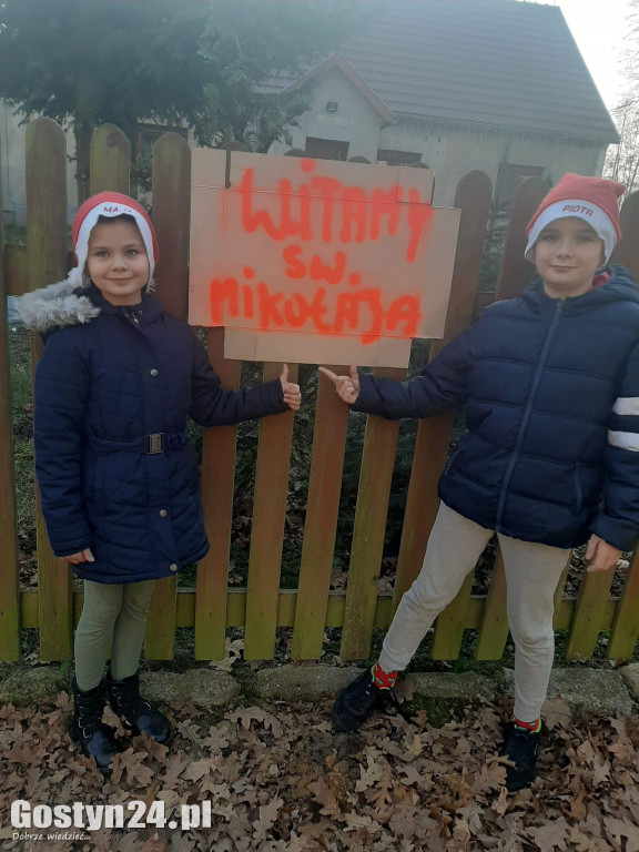 Mikołajki we wsi Drzewce, gmina Poniec