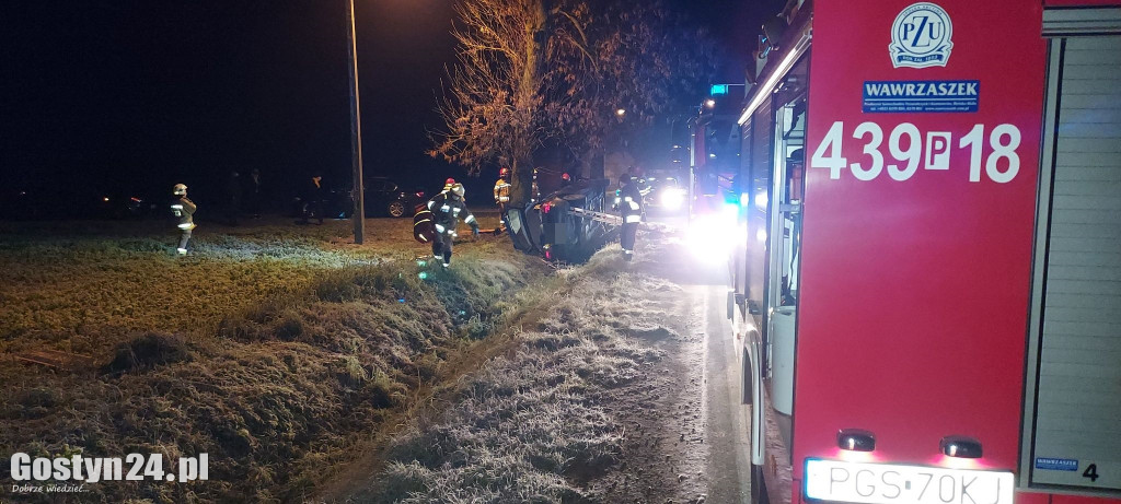 Poranny wypadek w Dzięczynie