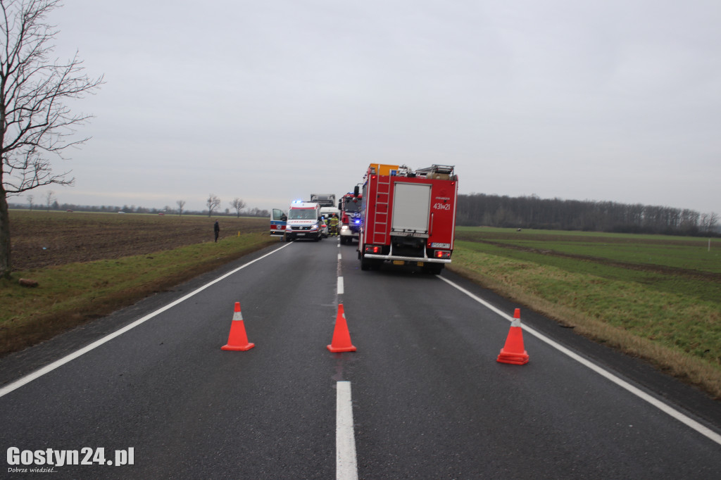 Zderzenie czterech pojazdów na K12