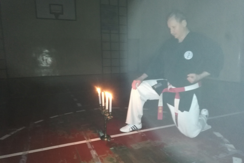 Noworoczny trening klubu TKKF Tęcza