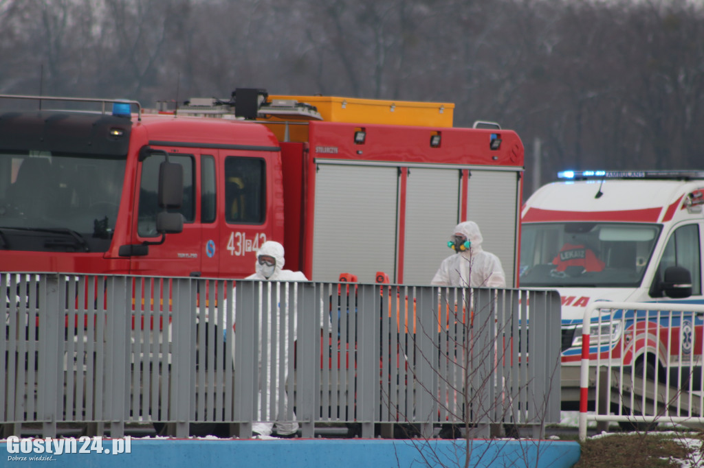 Wypadek na trasie Gostyń - Grabonóg