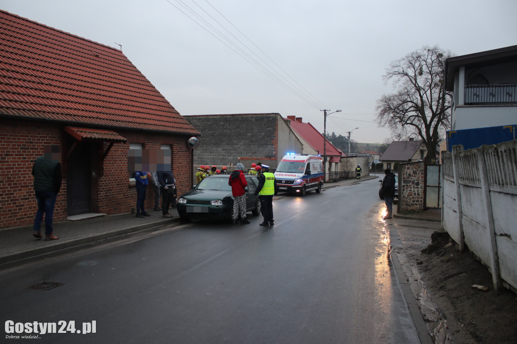 Zderzenie pojazdów w Starym Gostyniu