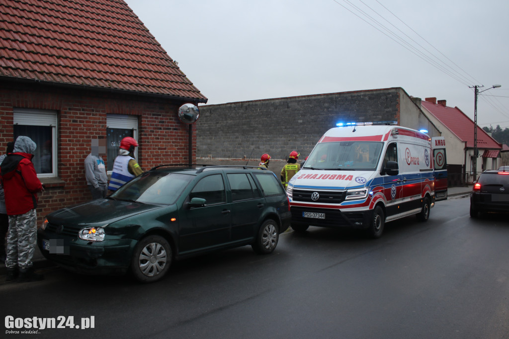 Zderzenie pojazdów w Starym Gostyniu