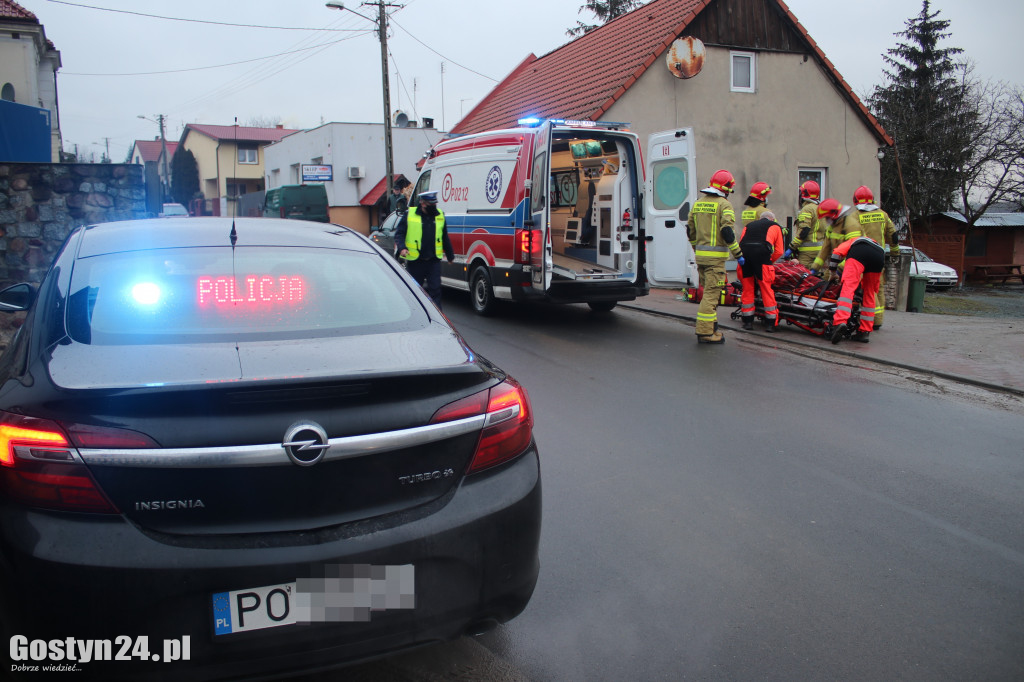 Zderzenie pojazdów w Starym Gostyniu