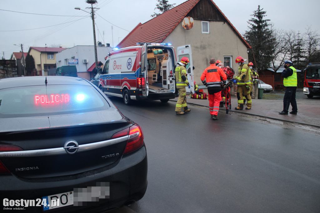 Zderzenie pojazdów w Starym Gostyniu