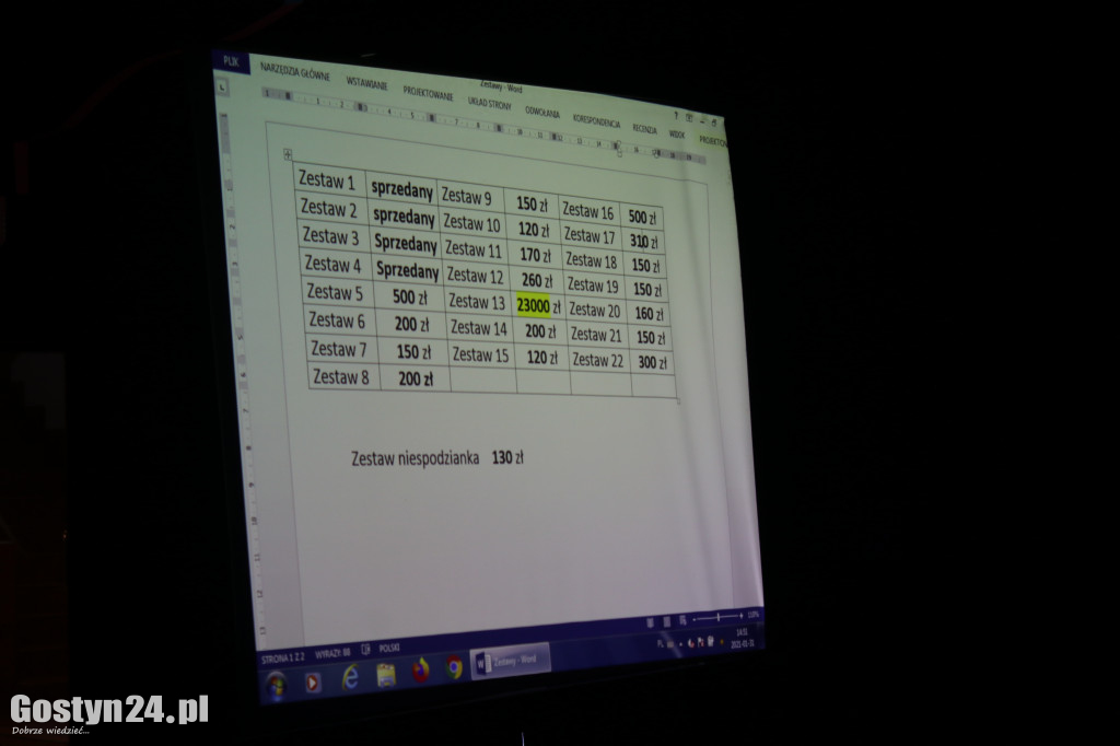 WOŚP 2021 w powiecie gostyńskim