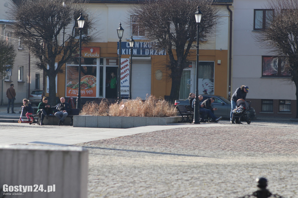 Słoneczna i ciepła niedziela w Gostyniu