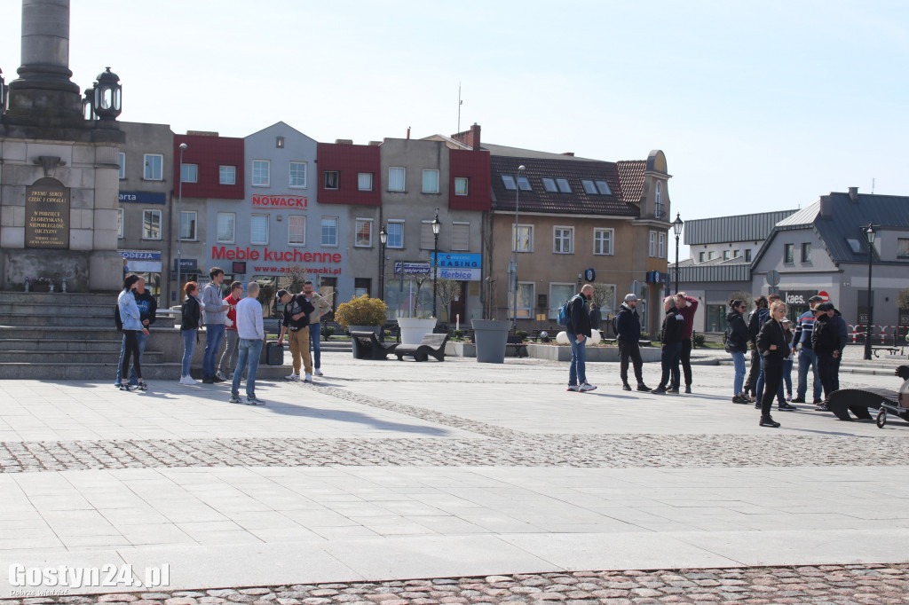 Protest przeciwko obostrzeniom w Gostyniu
