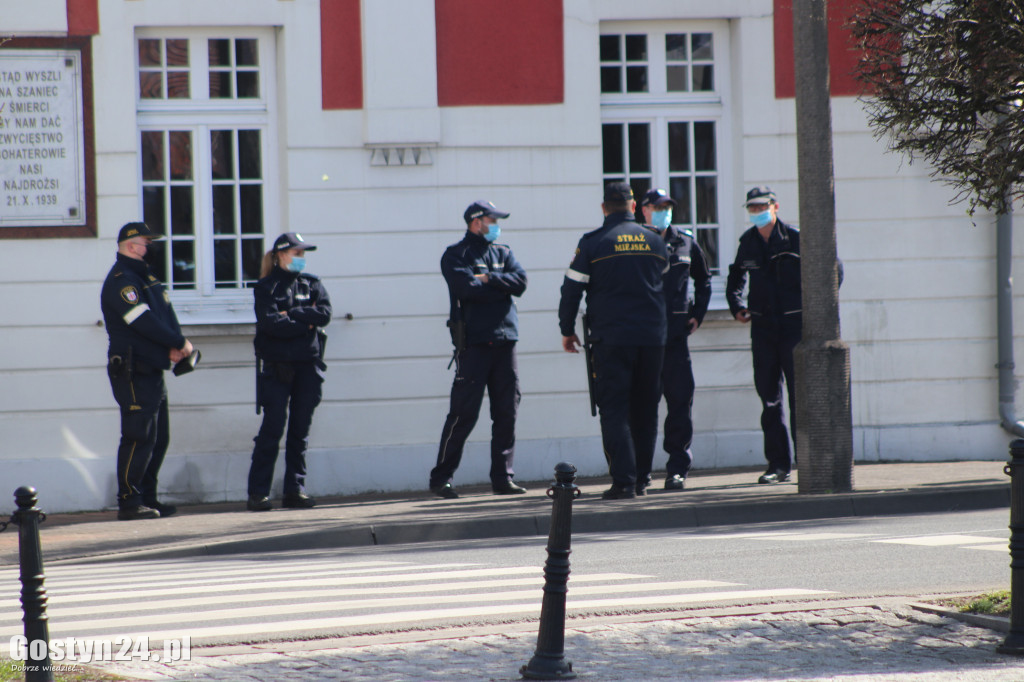 Protest przeciwko obostrzeniom w Gostyniu