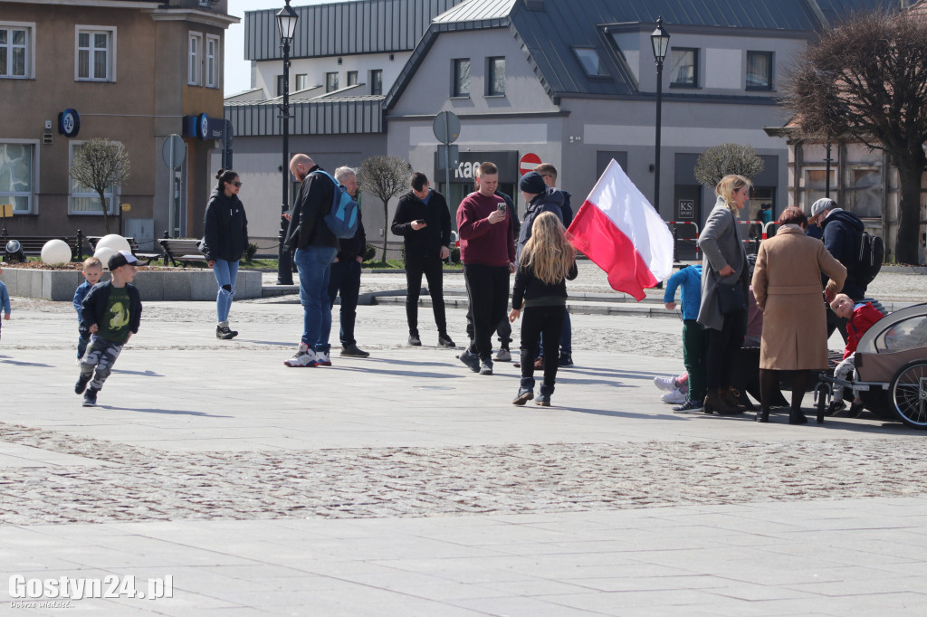 Protest przeciwko obostrzeniom w Gostyniu