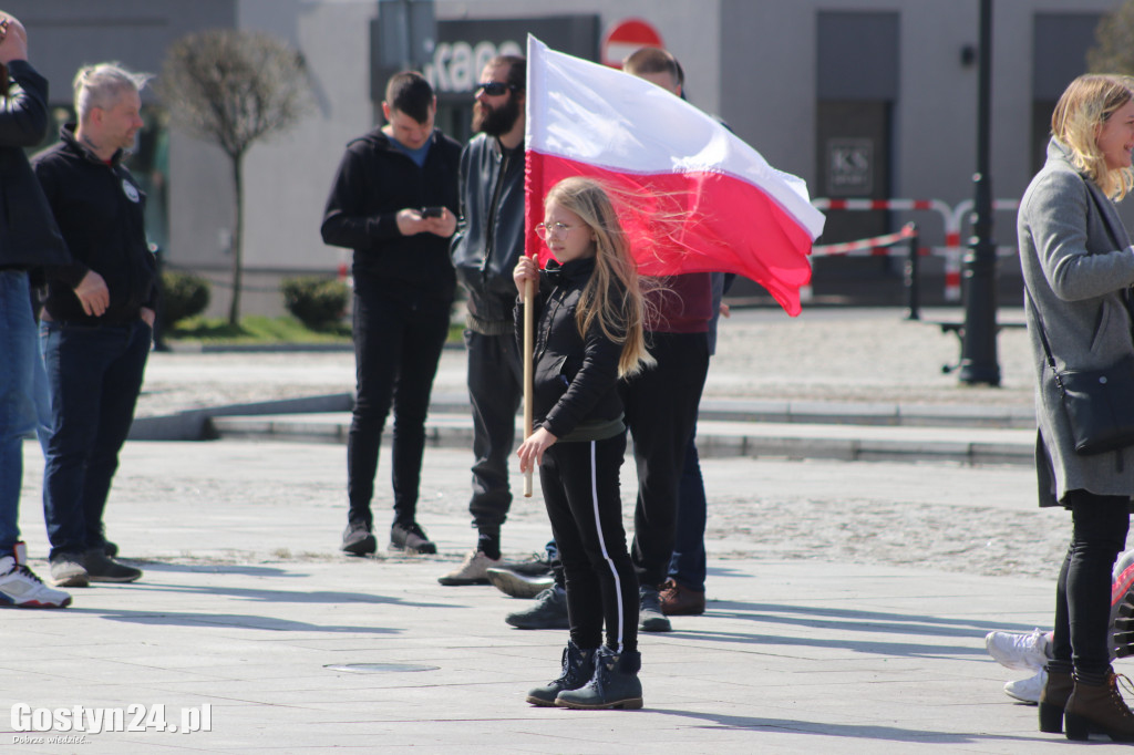 Protest przeciwko obostrzeniom w Gostyniu
