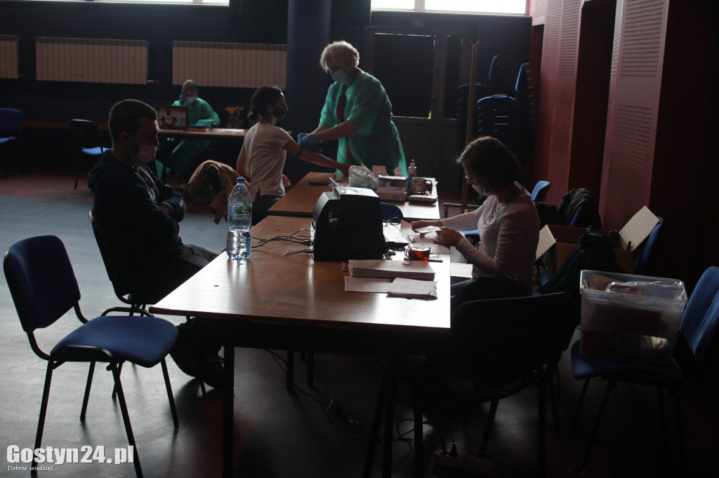 Zbiórka krwi w GOK Hutnik