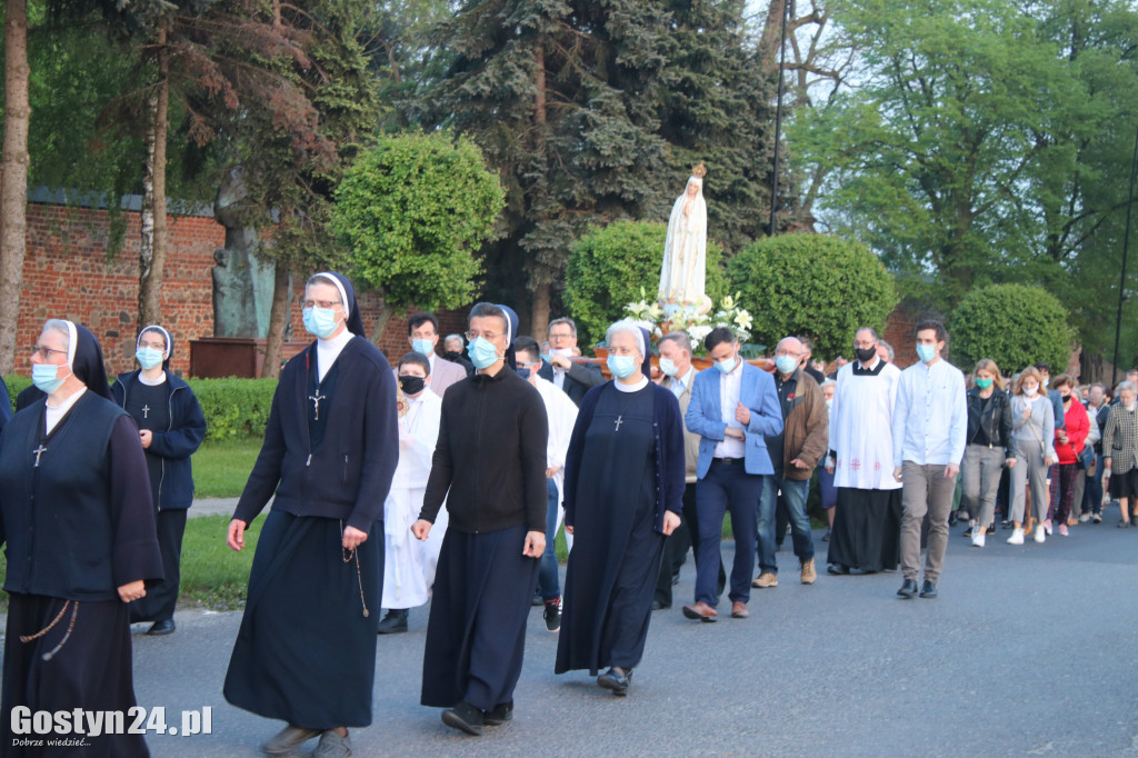 Procesja fatimska ulicami Gostynia