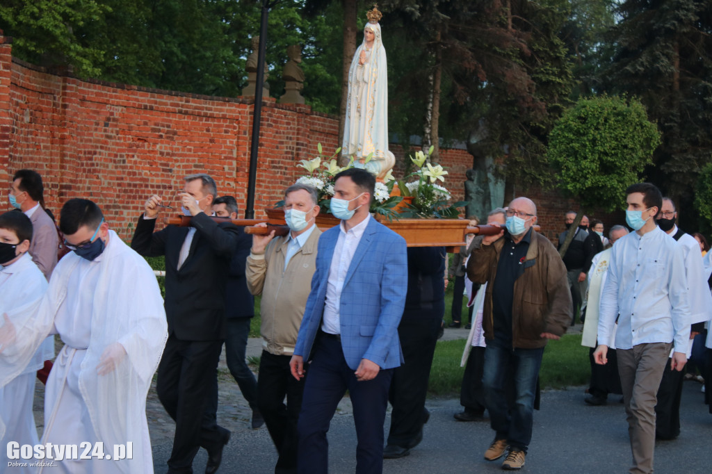 Procesja fatimska ulicami Gostynia