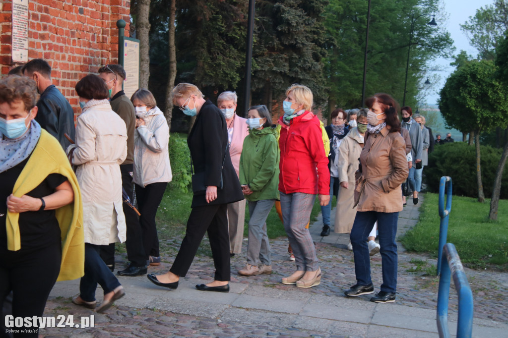 Procesja fatimska ulicami Gostynia