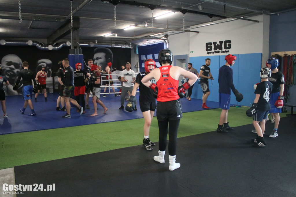 Trening w gronie znanych zawodników SW Gostyń