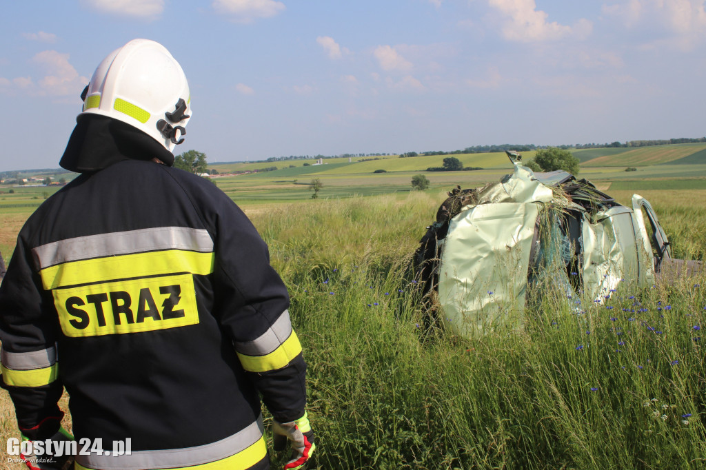 Wypadek na trasie Stężyca-Szczodrochowo