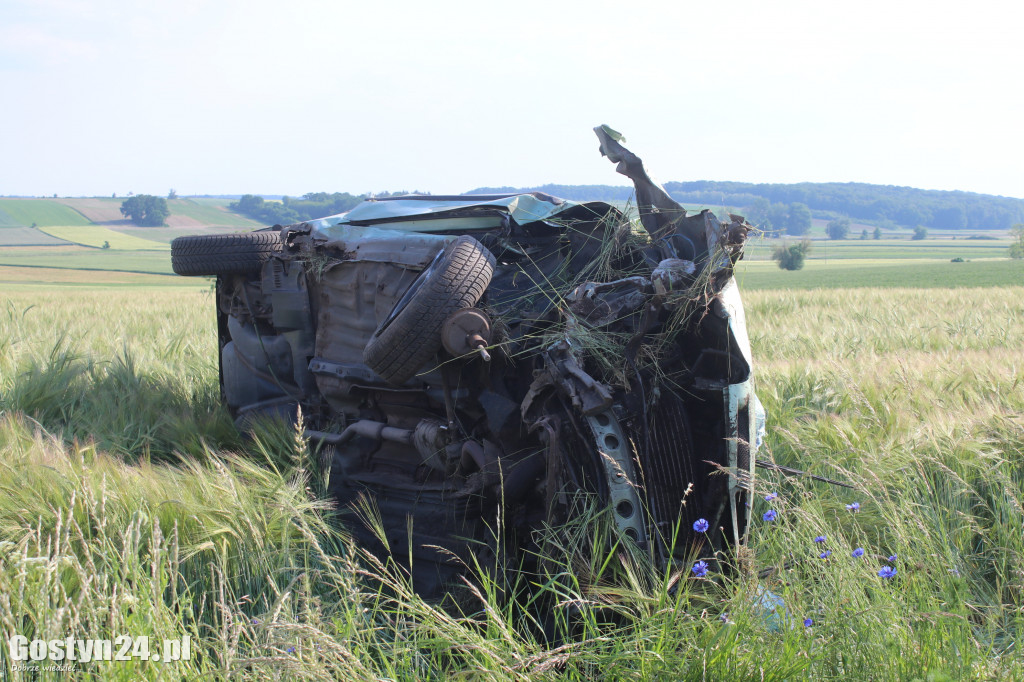 Wypadek na trasie Stężyca-Szczodrochowo