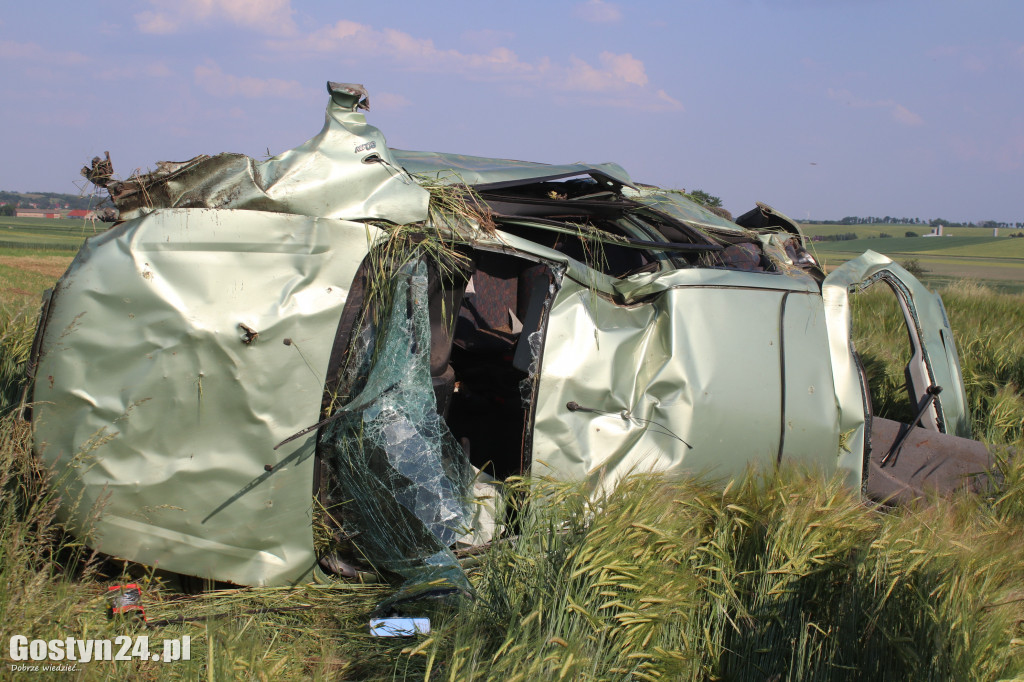 Wypadek na trasie Stężyca-Szczodrochowo
