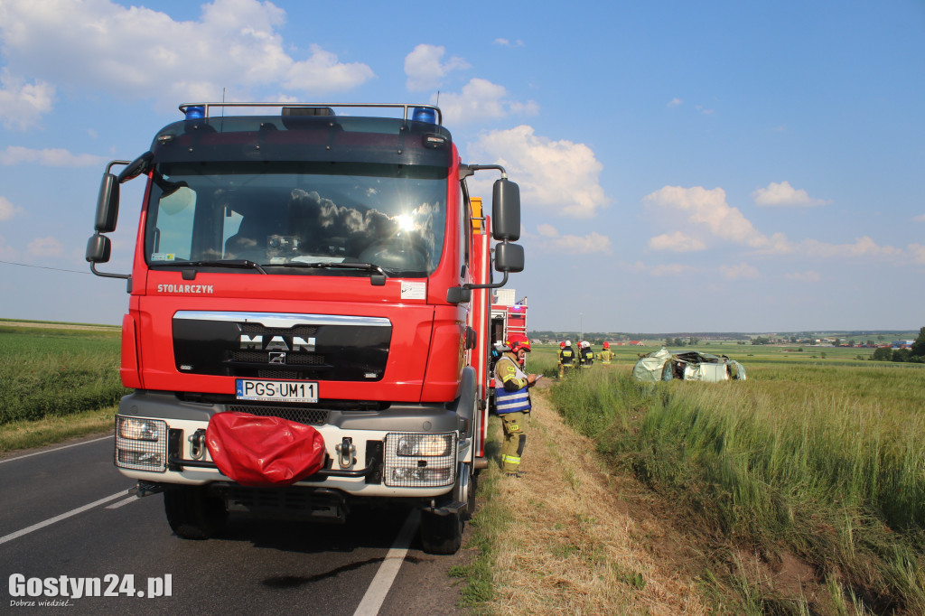 Wypadek na trasie Stężyca-Szczodrochowo