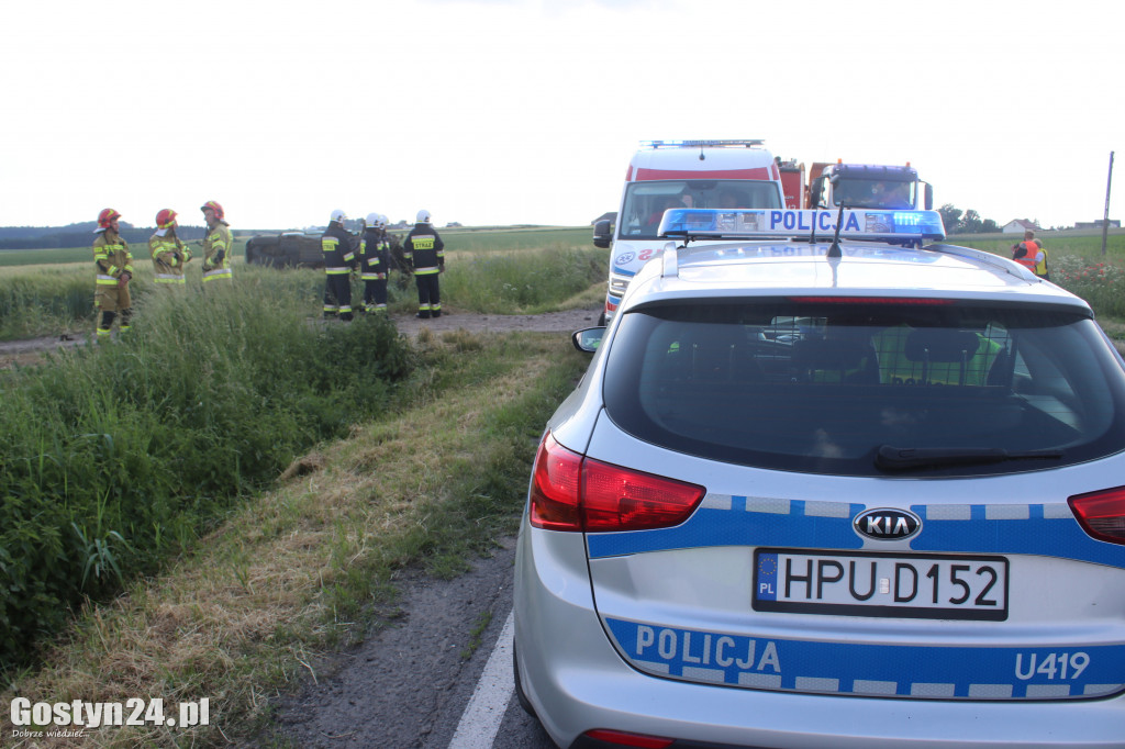 Wypadek na trasie Stężyca-Szczodrochowo
