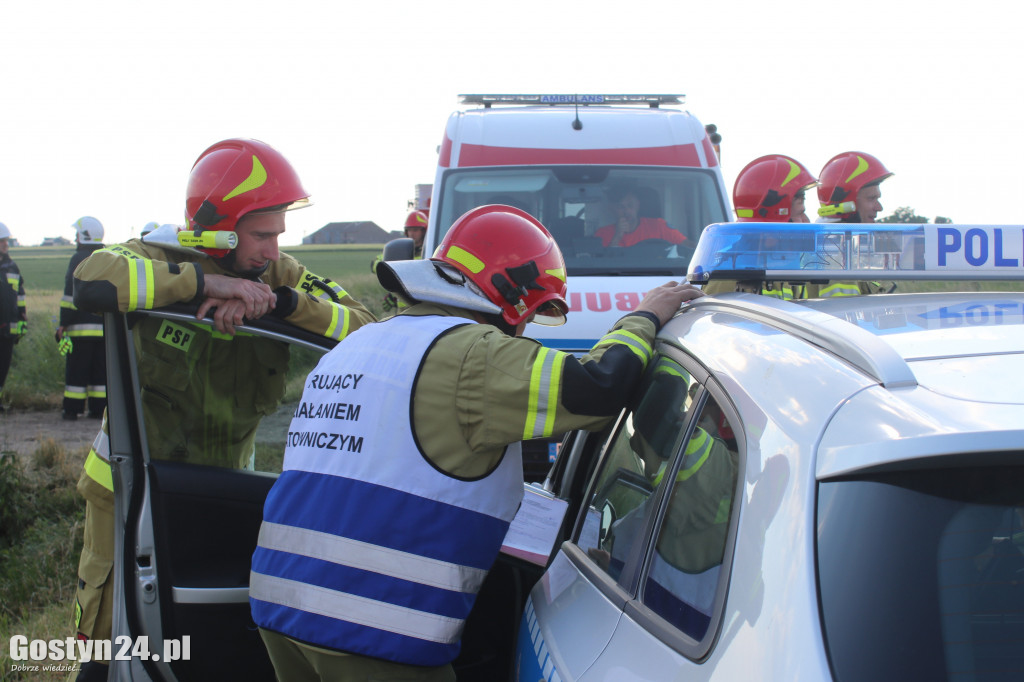 Wypadek na trasie Stężyca-Szczodrochowo
