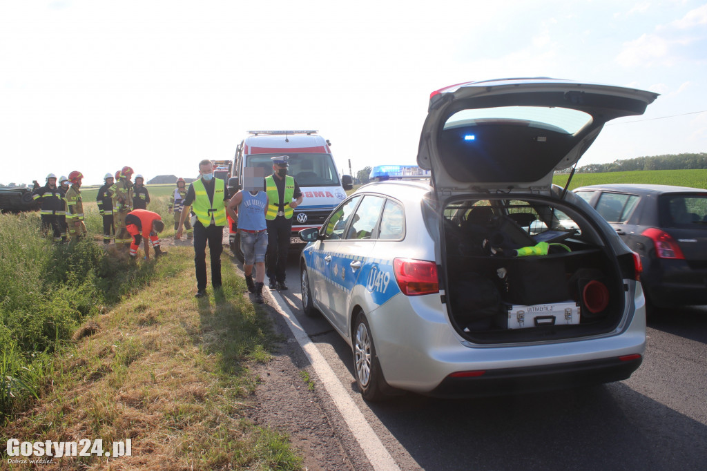 Wypadek na trasie Stężyca-Szczodrochowo