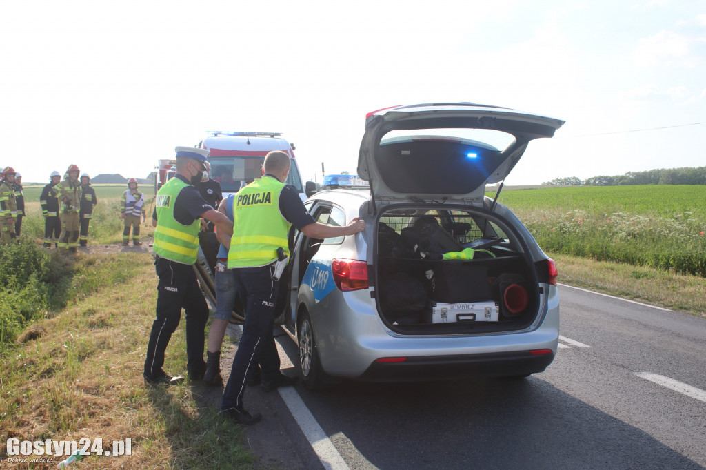 Wypadek na trasie Stężyca-Szczodrochowo