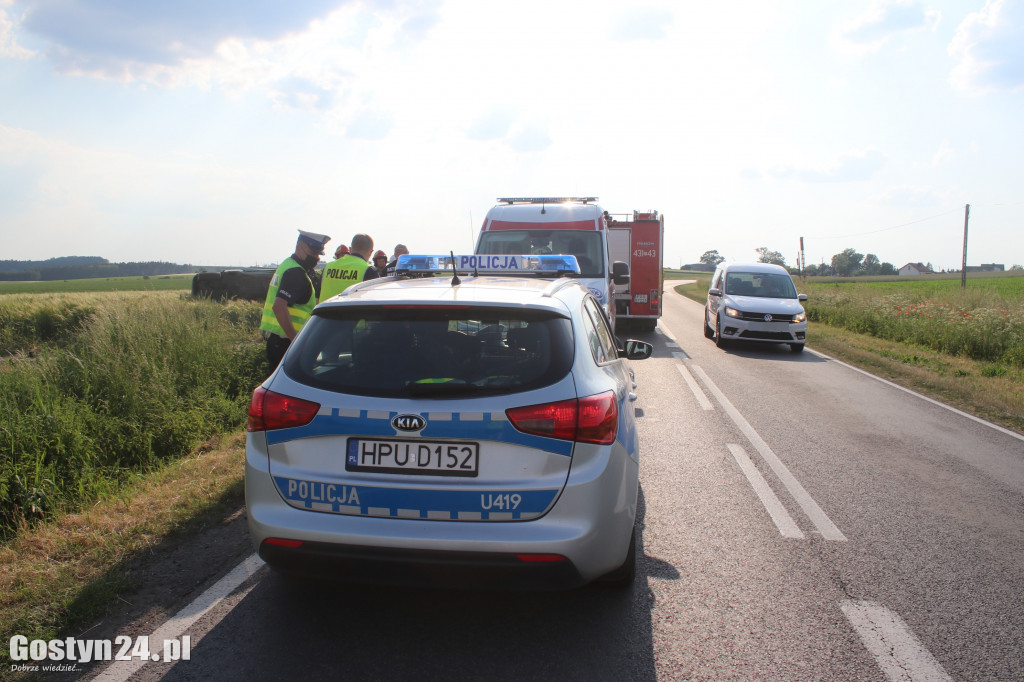 Wypadek na trasie Stężyca-Szczodrochowo