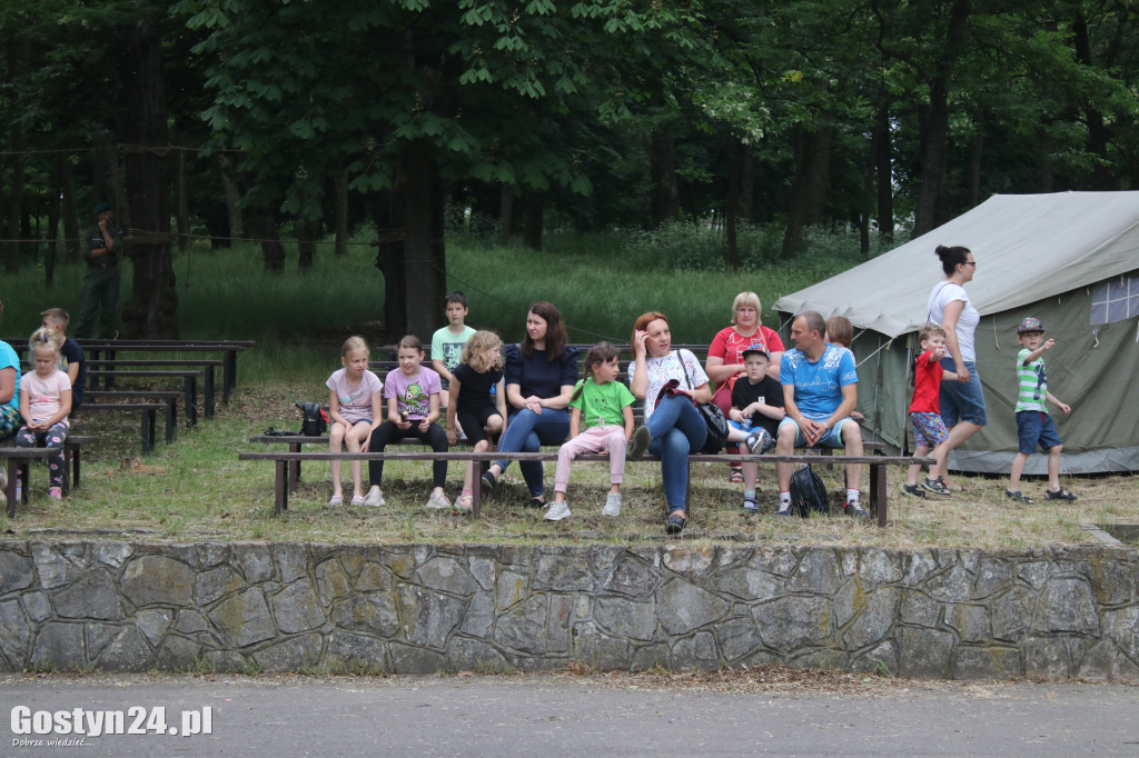 Zbiórka naborowa harcerzy w gostyńskim pedeku