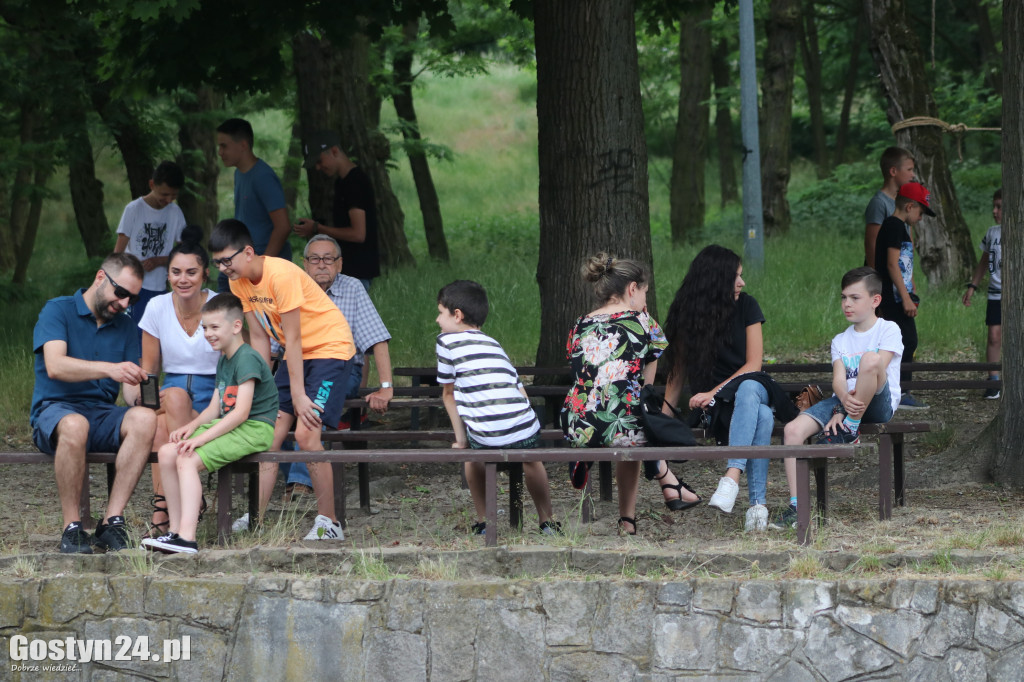 Zbiórka naborowa harcerzy w gostyńskim pedeku